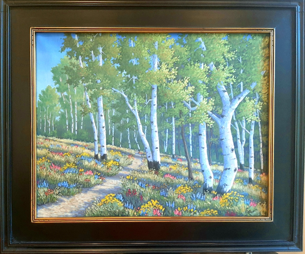Click to view detail for Pathway to Serenity 16x20 $1200